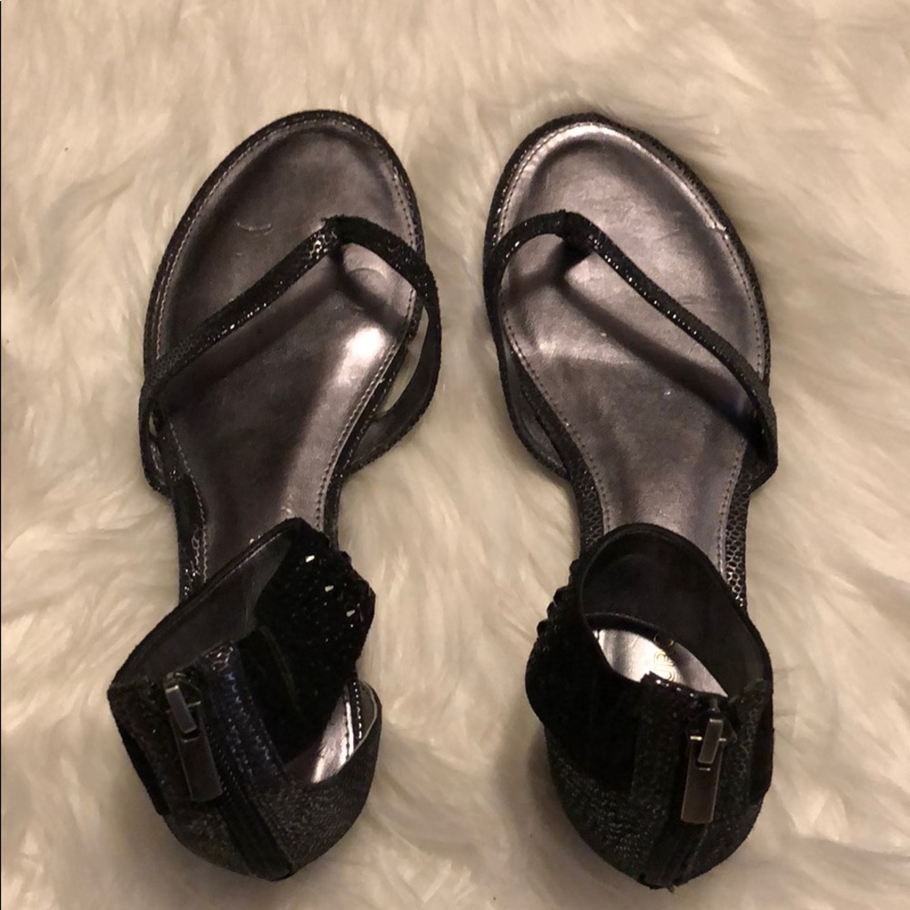 Black sandals